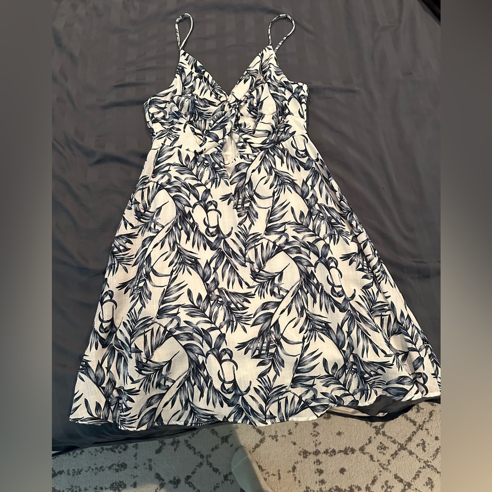 A line summer dress from local Florida boutique